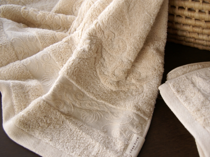 【 キナリ 】 オーガニック ホテル フェイスタオル OG-10 タオル スーピマコットン スーピマ オーガニックコットン 綿 高級 ギフト お祝い